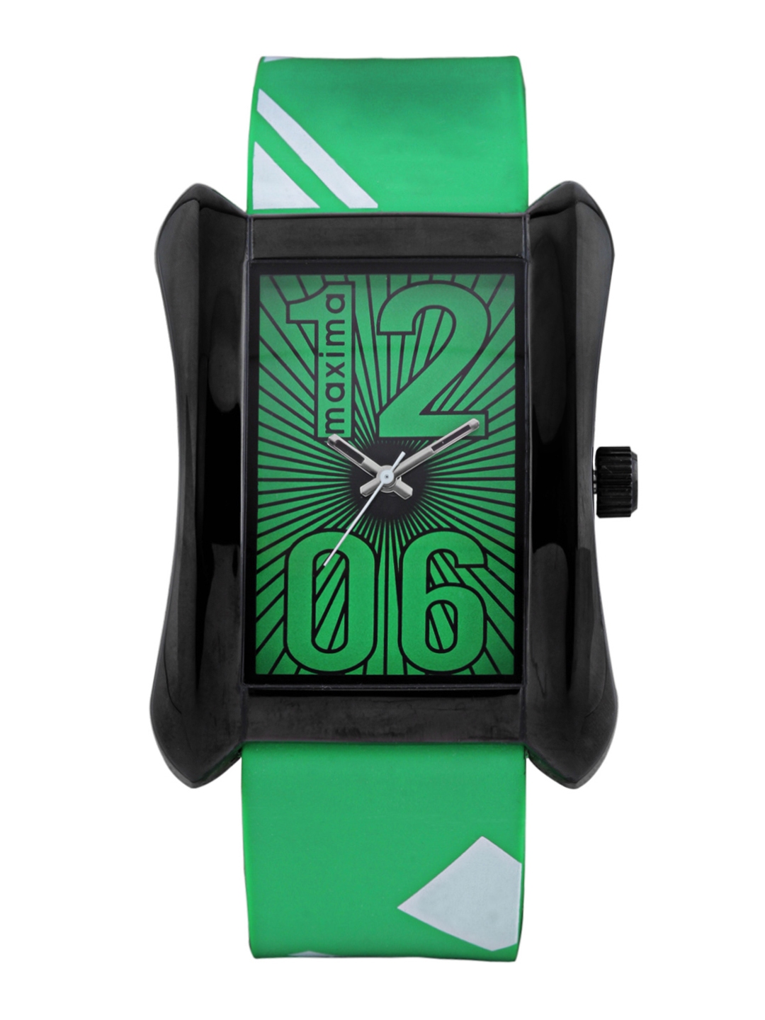 Maxima Attivo Men Green Dial Watch