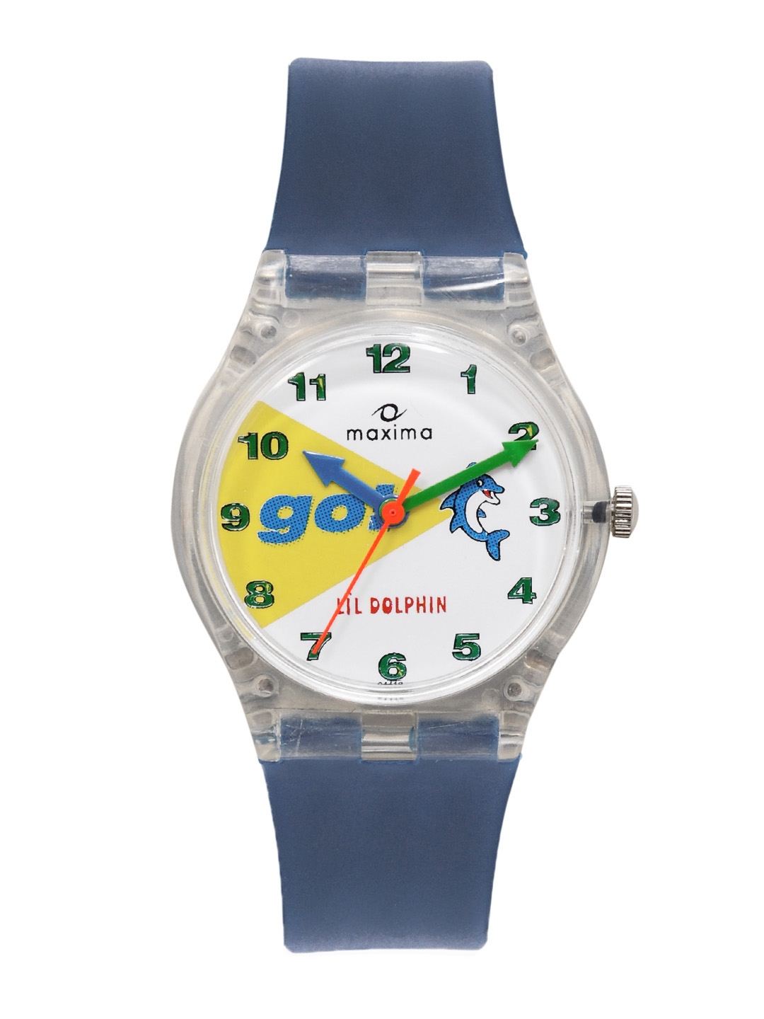 Buy Maxima Li l Dolphin Kids Unisex White Dial Watch Watches for Unisex Kids 85701 Myntra