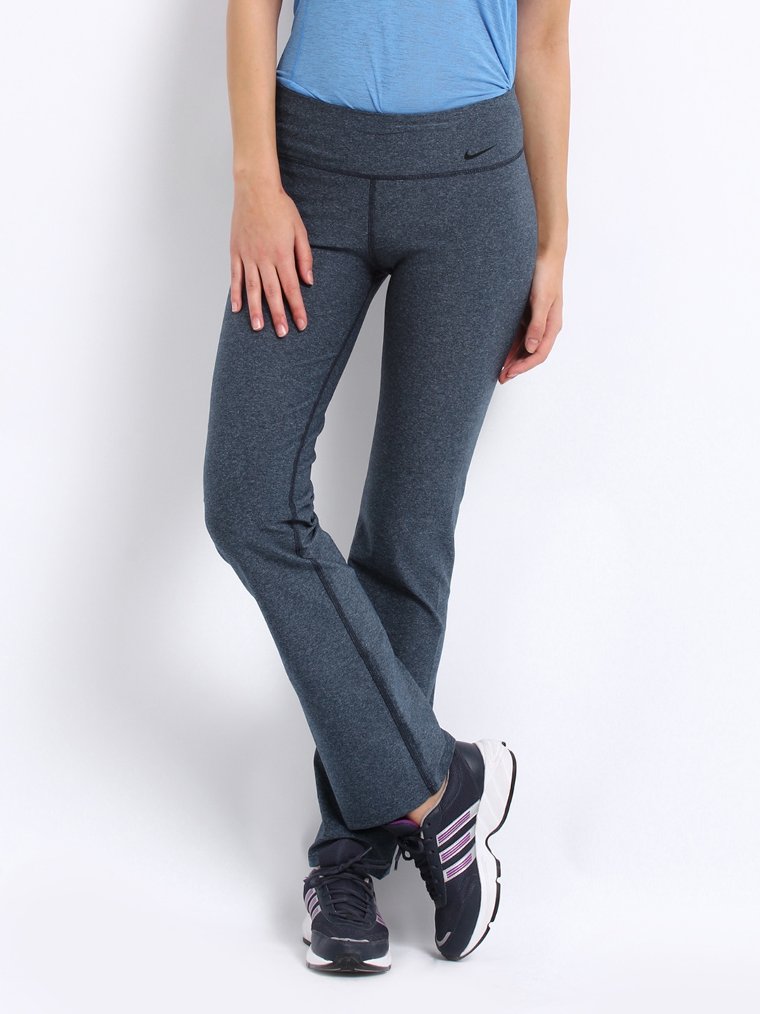 Vuelo seno ampliar Buy Nike Women Blue Legend 2.0 Slim Fit Track Pants - Track Pants for Women  157348 | Myntra