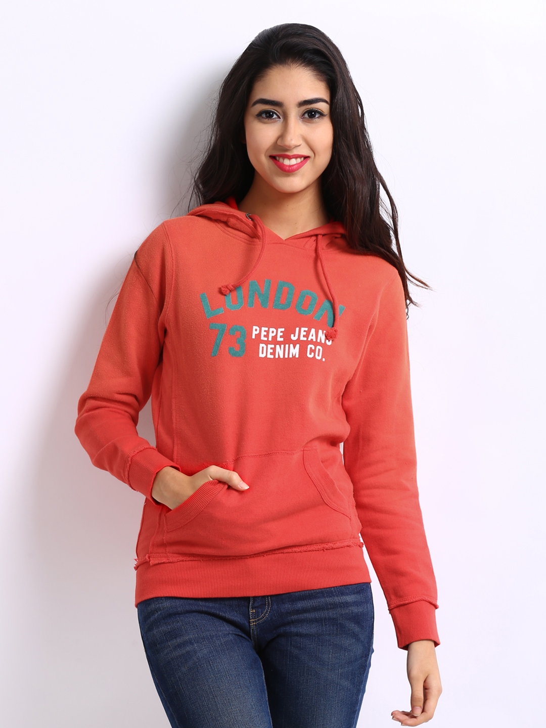 Pepe jeans hooded sweatshirt hotsell