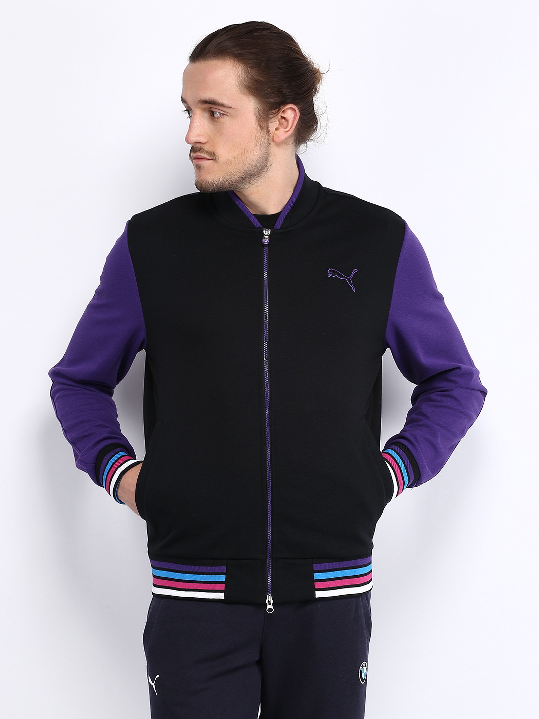 puma purple sweatshirt