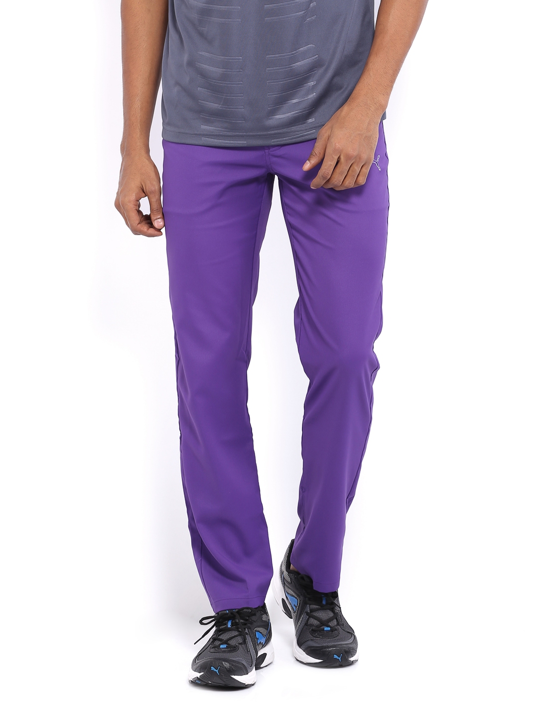Buy Puma Men Purple Golf Trousers  Trousers for Men 222480  Myntra