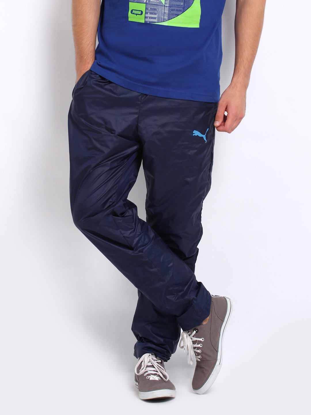 Navy Cargo Pants with Blue Windbreaker Spring Outfits 2 ideas  outfits   Lookastic