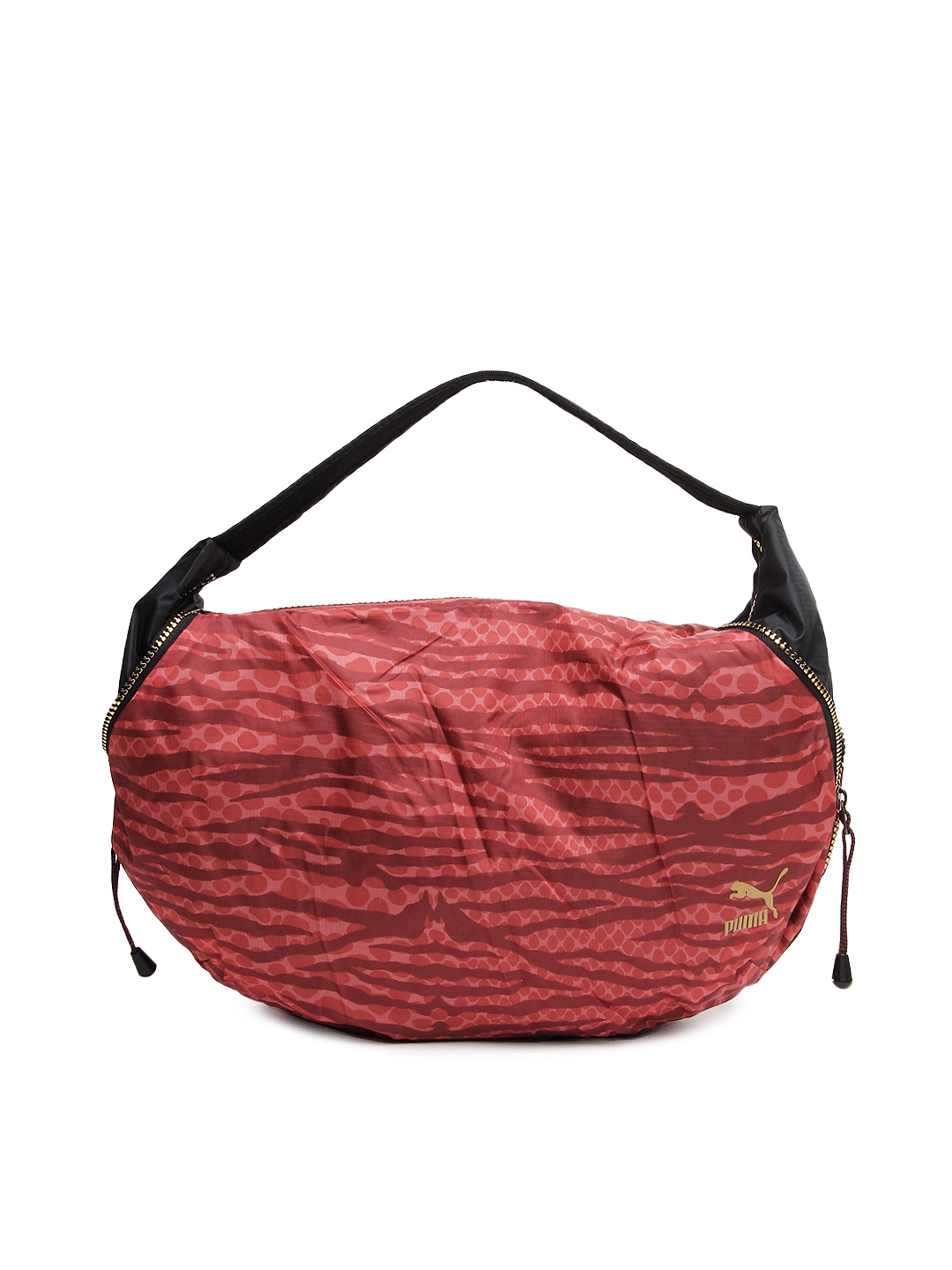 puma red handbag