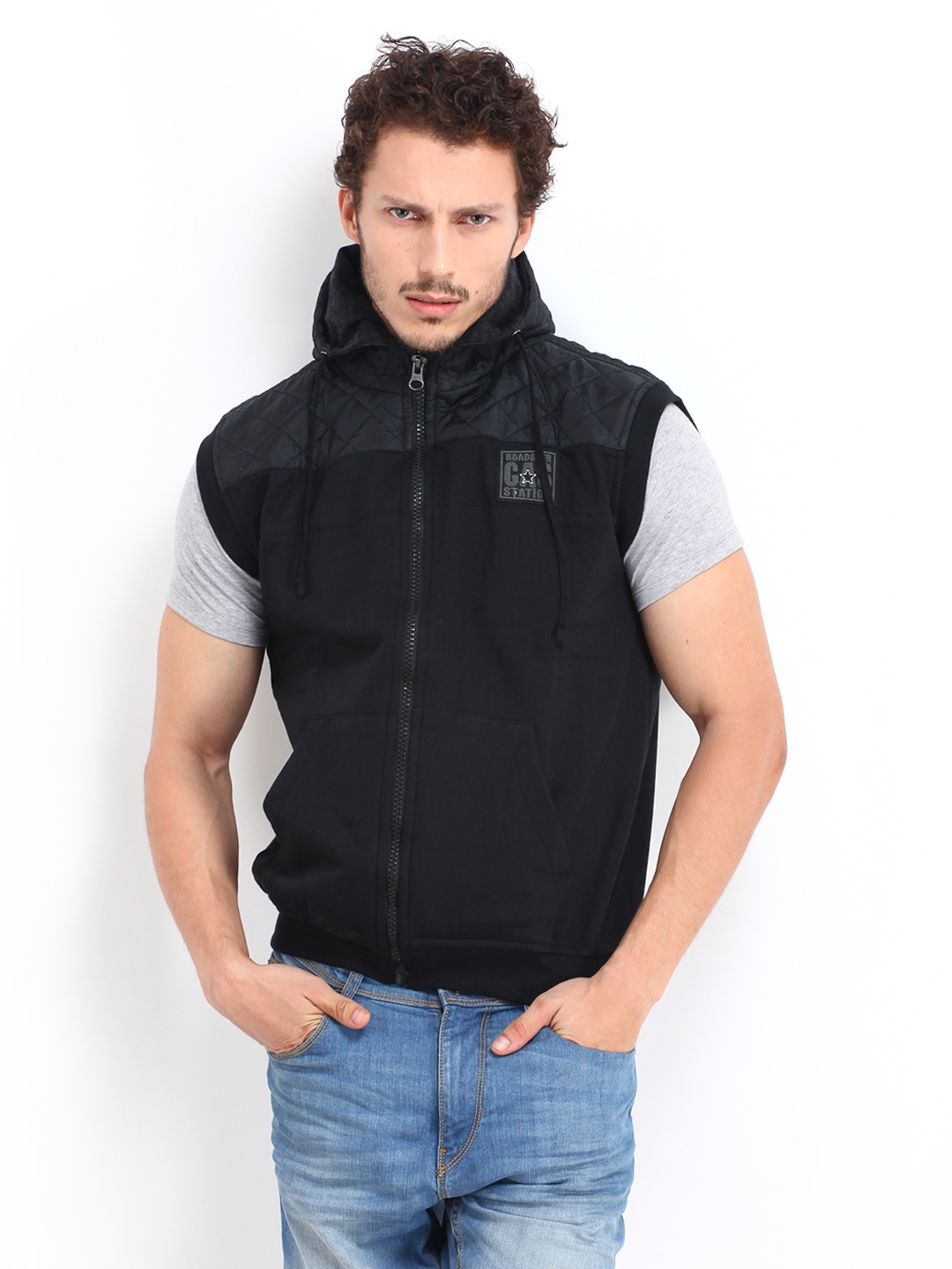 roadster sleeveless jacket