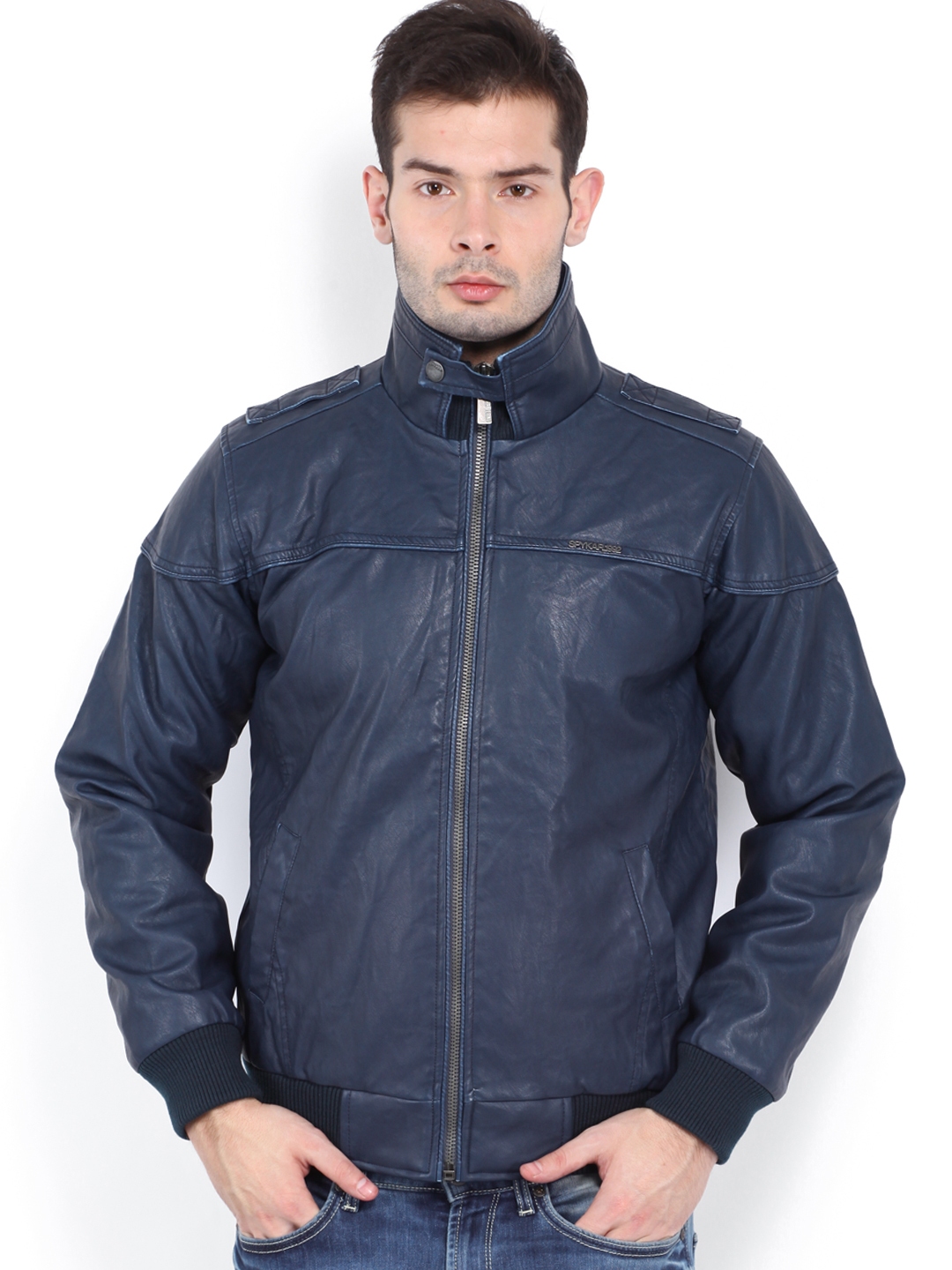 Spykar jackets clearance myntra