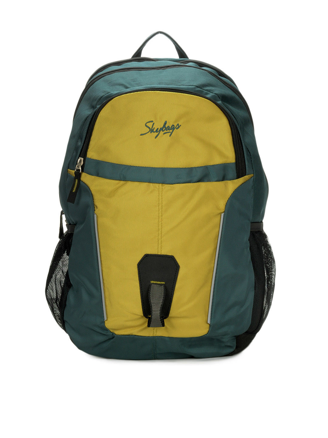 skybags yellow backpack