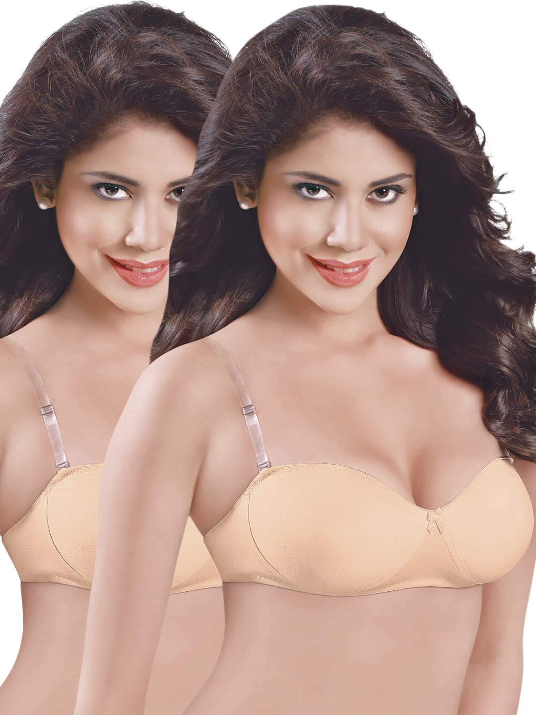 Sonari Pack of 2 Beige Bras Ell-18