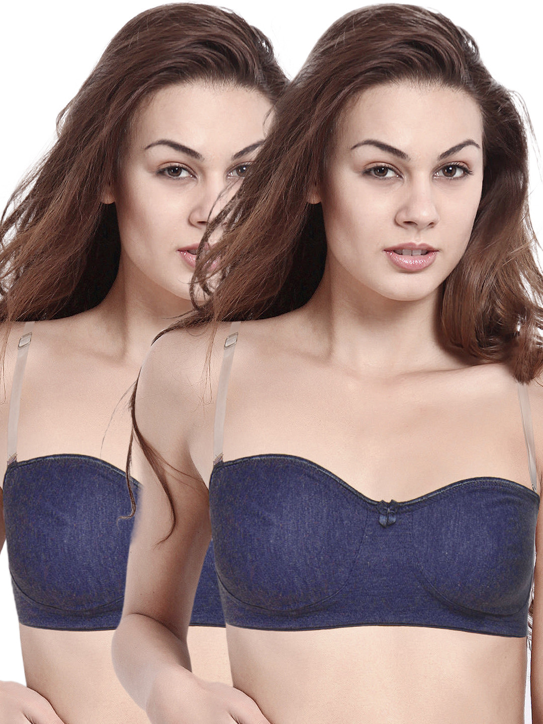 Sonari Pack of 2 Navy Blue Bras Ell-18