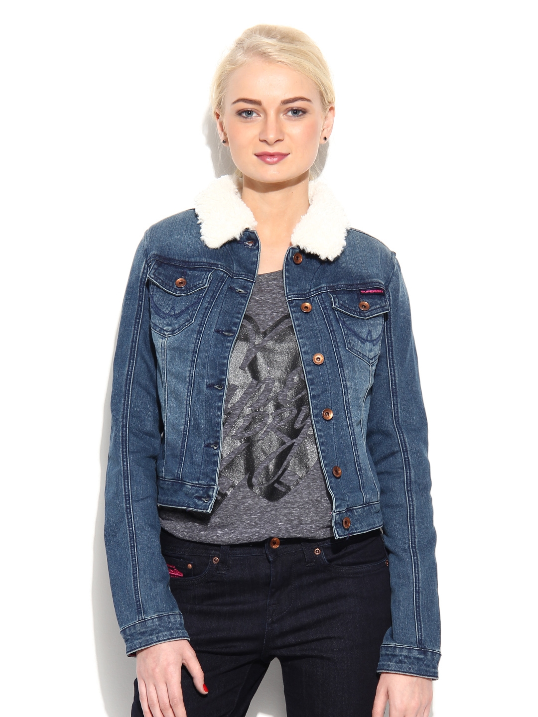 Sherpa Denim Jackets for Women  Up to 82 off  Lyst