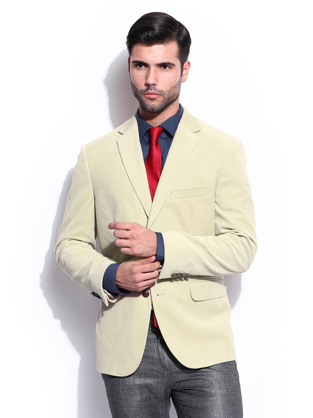 Cream color clearance blazer