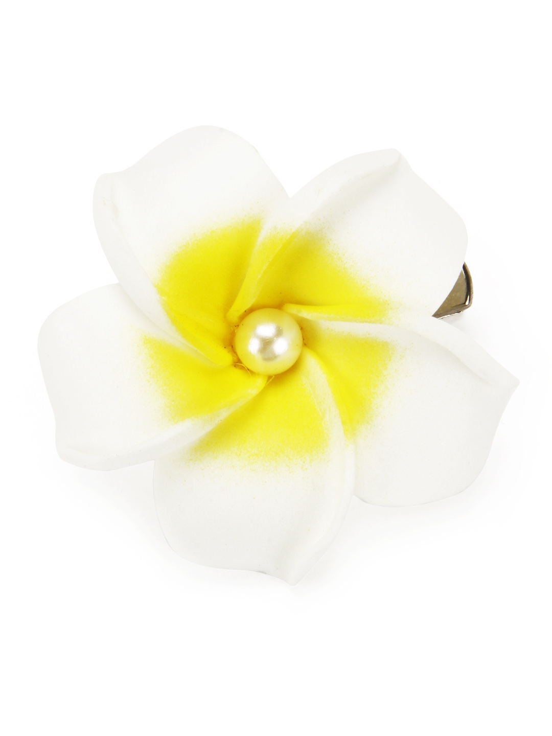 Buy ToniQ White Flower Hair Clip - Hair Accessory for Women 146257 | Myntra