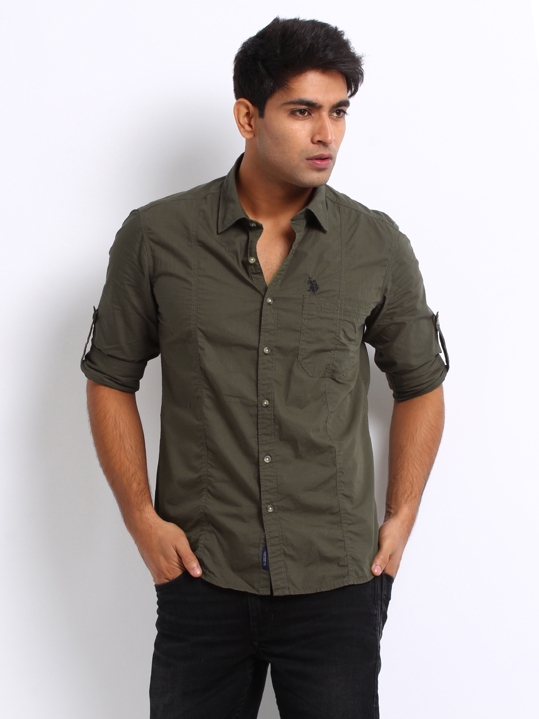 Uspa hotsell shirts myntra