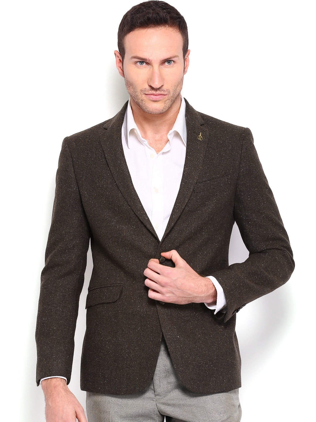 van heusen woolen blazer