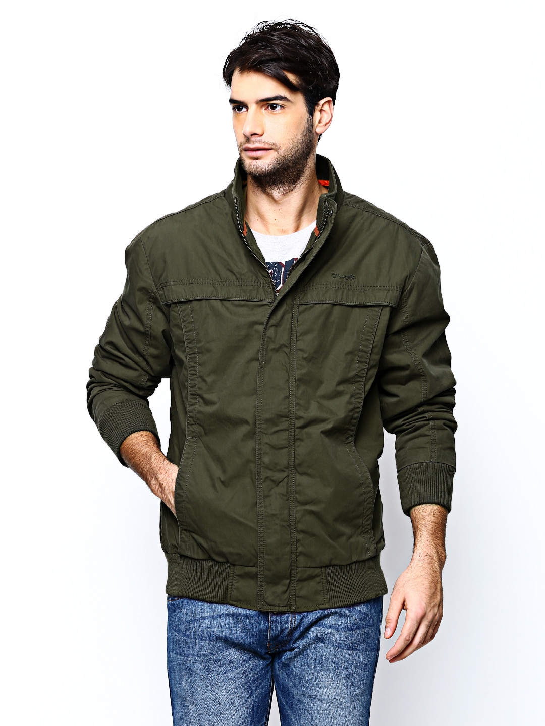 wrangler jackets myntra