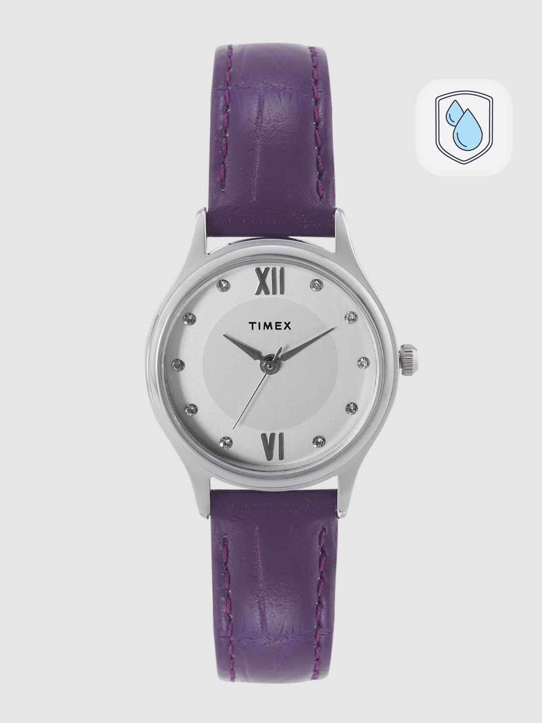 Timex Round 21mm Silver Dial Women Watch TW00ZR268E - Image 1