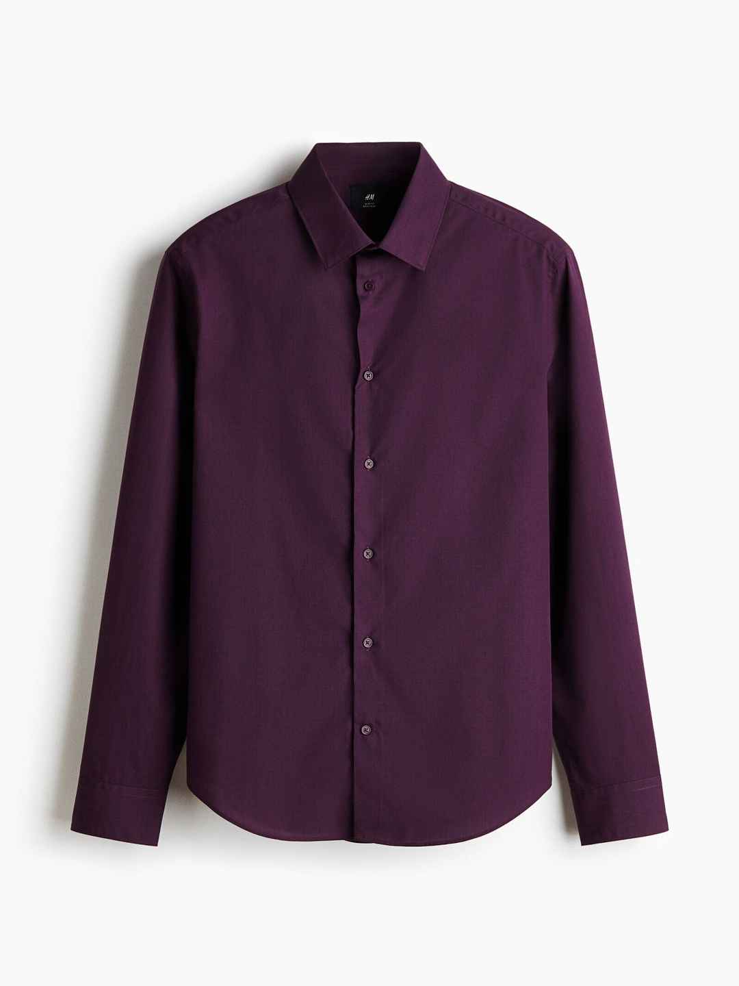 H&M Slim Fit Easy-Iron Shirt - Image 1