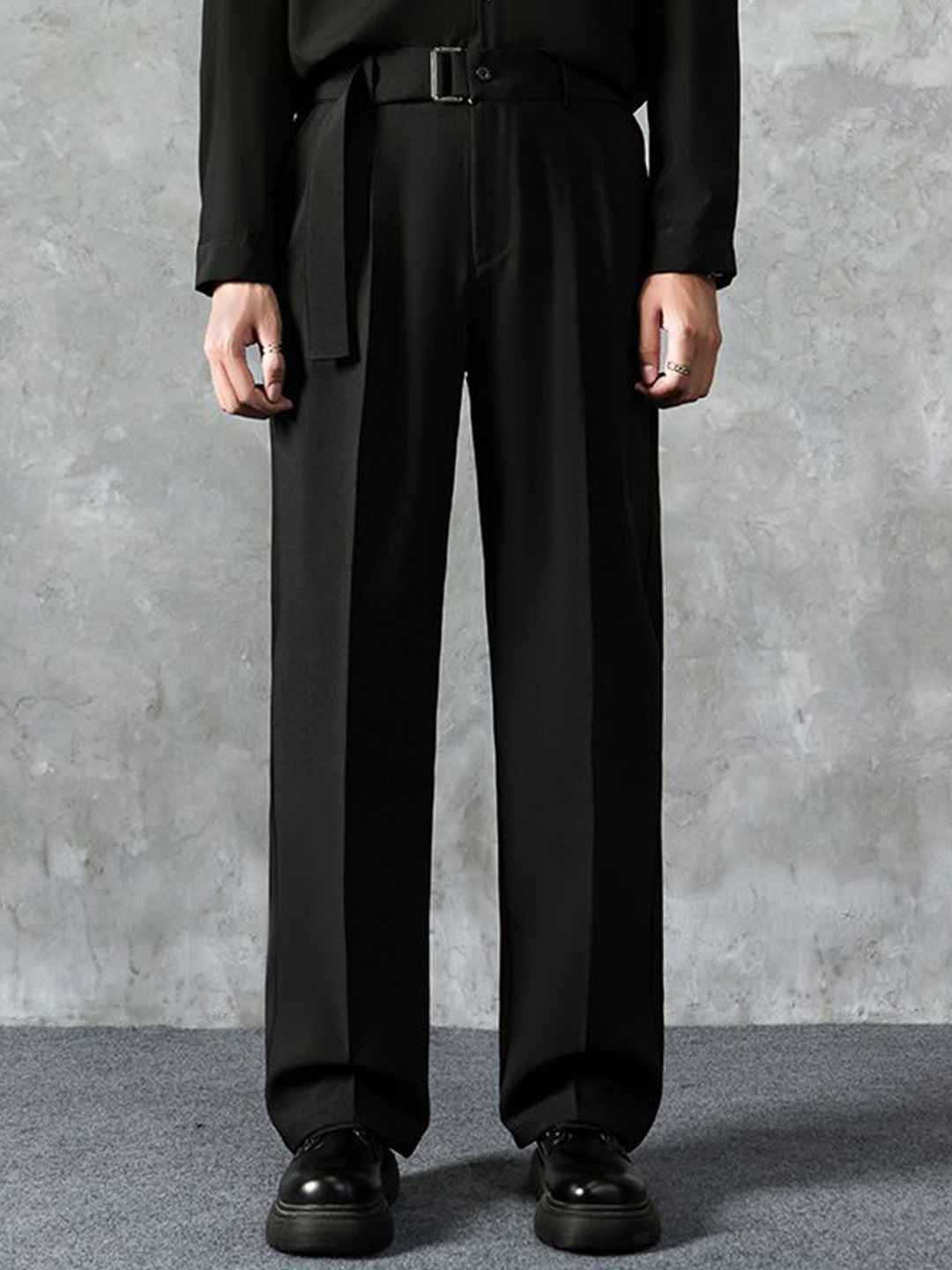 StyleCast x Revolte Men Regular Fit Trousers