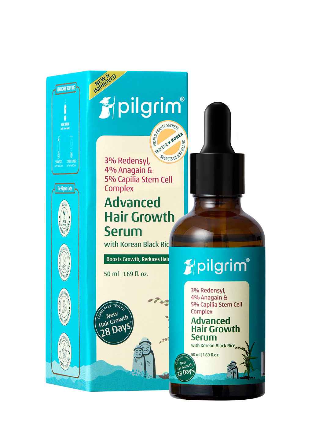 Buy Pilgrim Advanced Hair Growth Serum 50ml