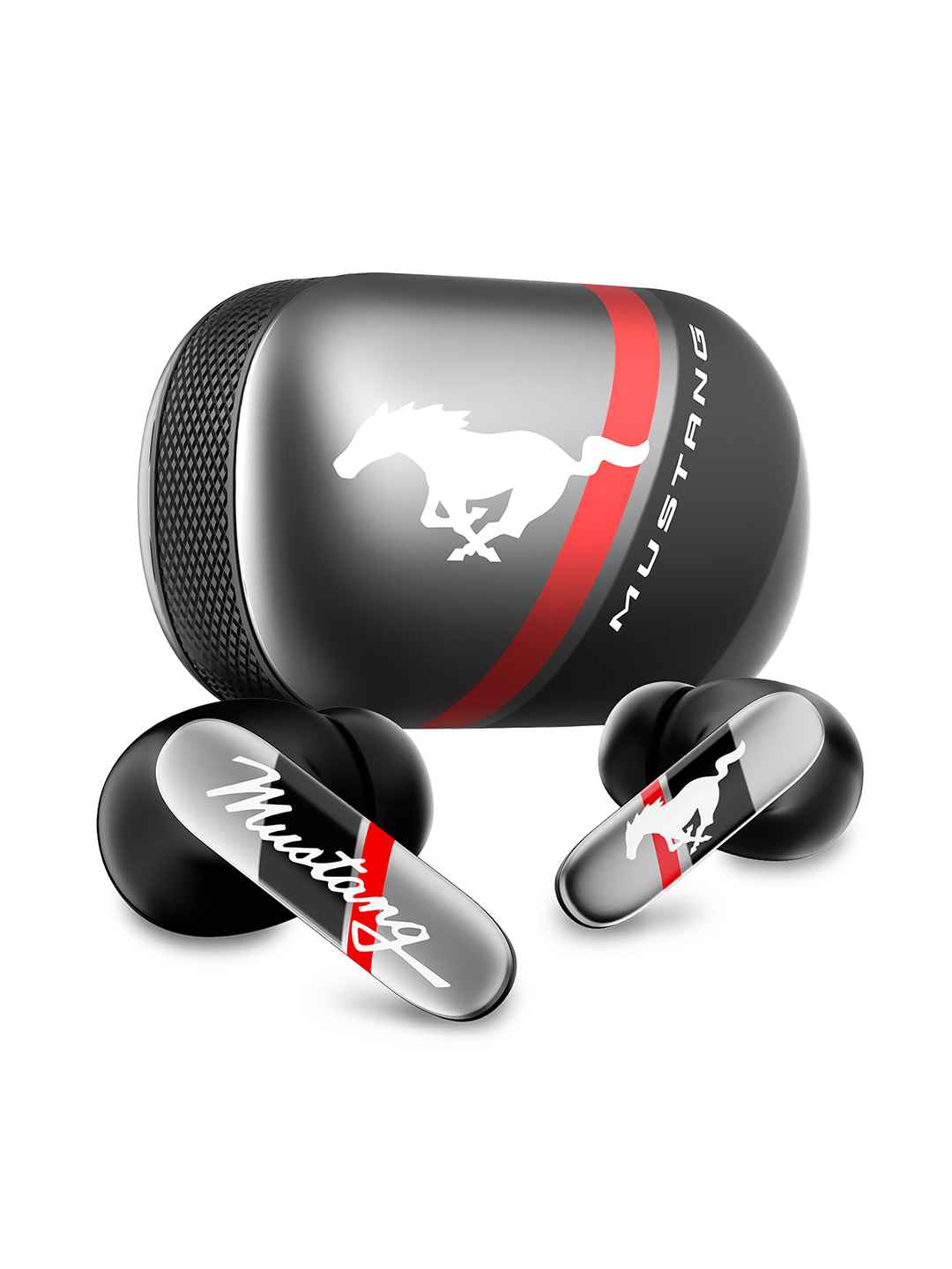 Buy GOBOULT Mustang Dyno 60 Hrs Battery Earphones - Image 1