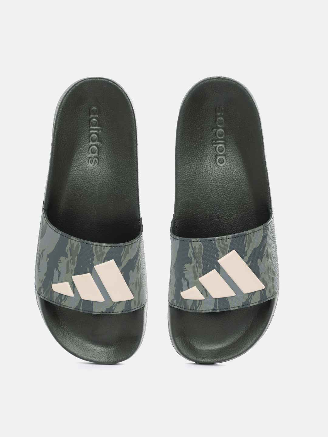 ADIDAS Unisex Brand Logo Printed Sliders