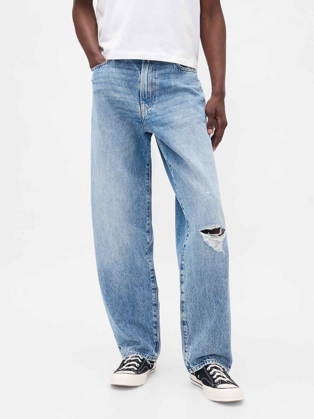 GAP Men Solid Comfort Regular Casual Jean