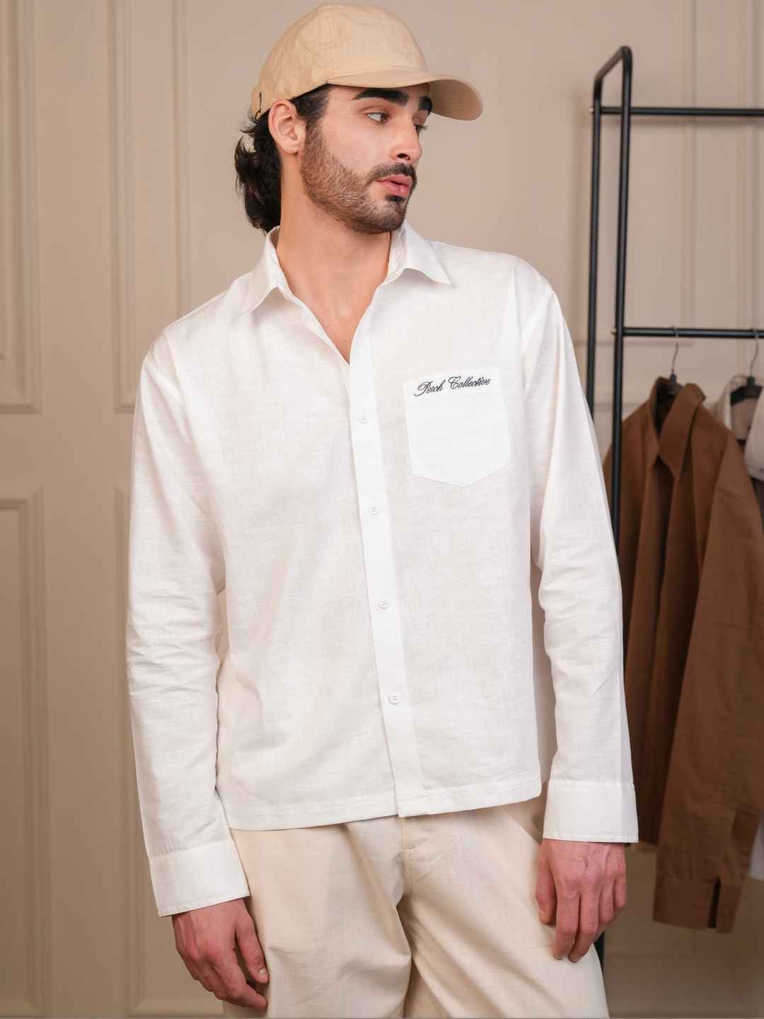 PERCH Men Boxy Casual Shirt - Image 1