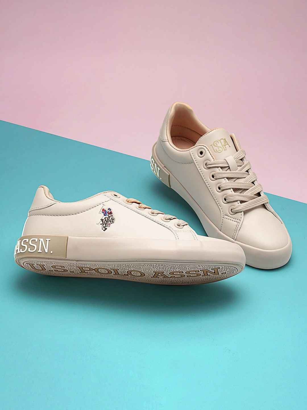 U.S. Polo Assn. Women U.S. Polo Assn. Aubrey 3.0 Nude Lightweight - Image 1