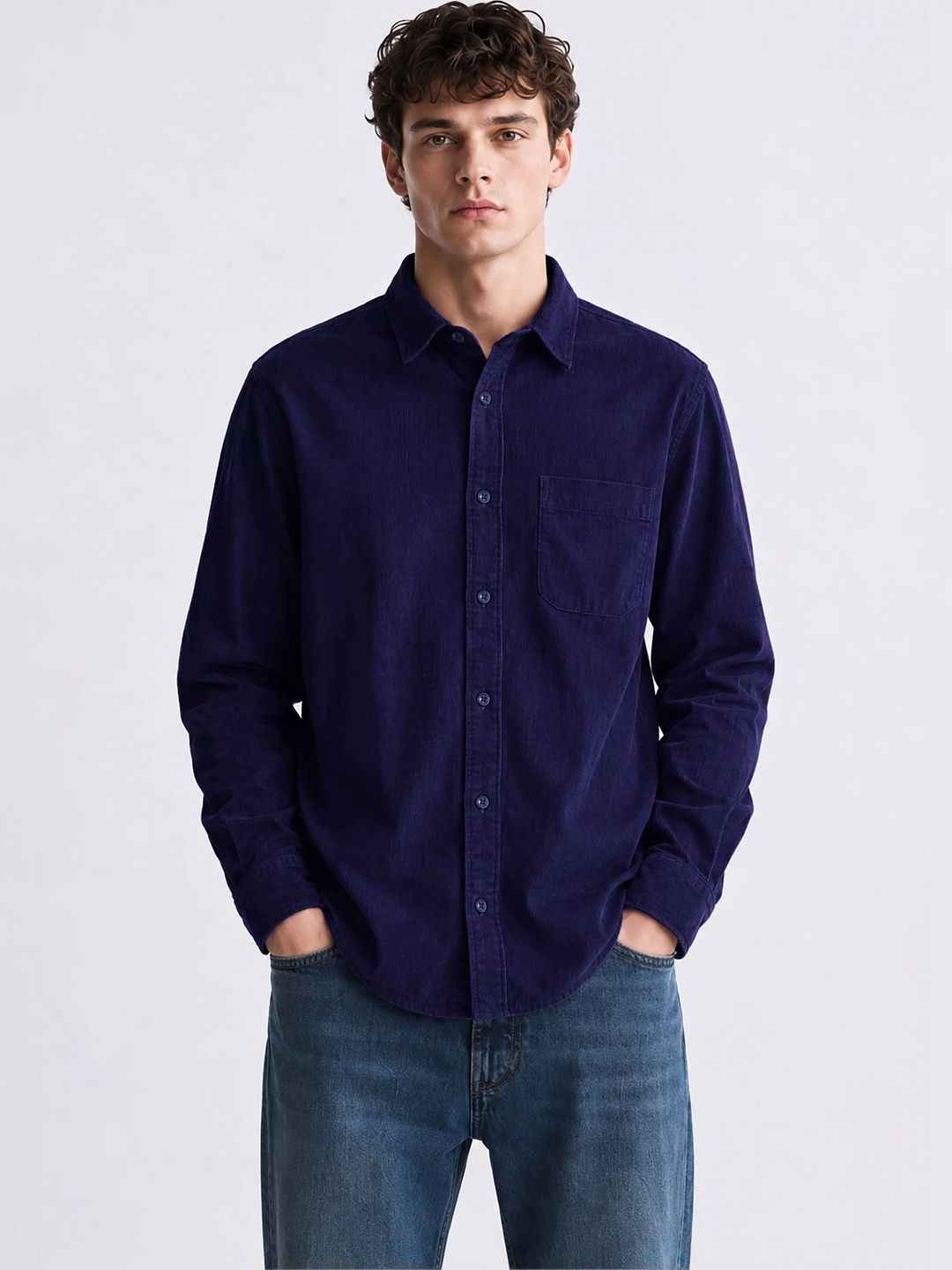 MISCHIEF MONKEY Men Classic Casual Shirt