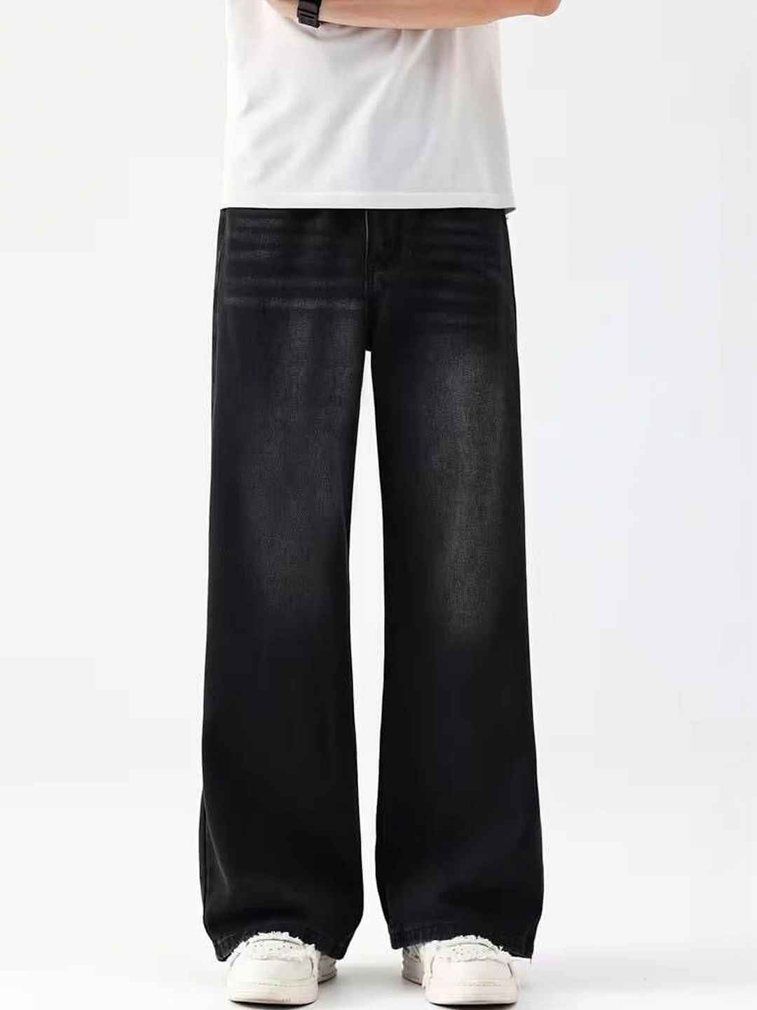 STEPLE DENIMS Men Loose Mid-Rise Jeans - Image 1