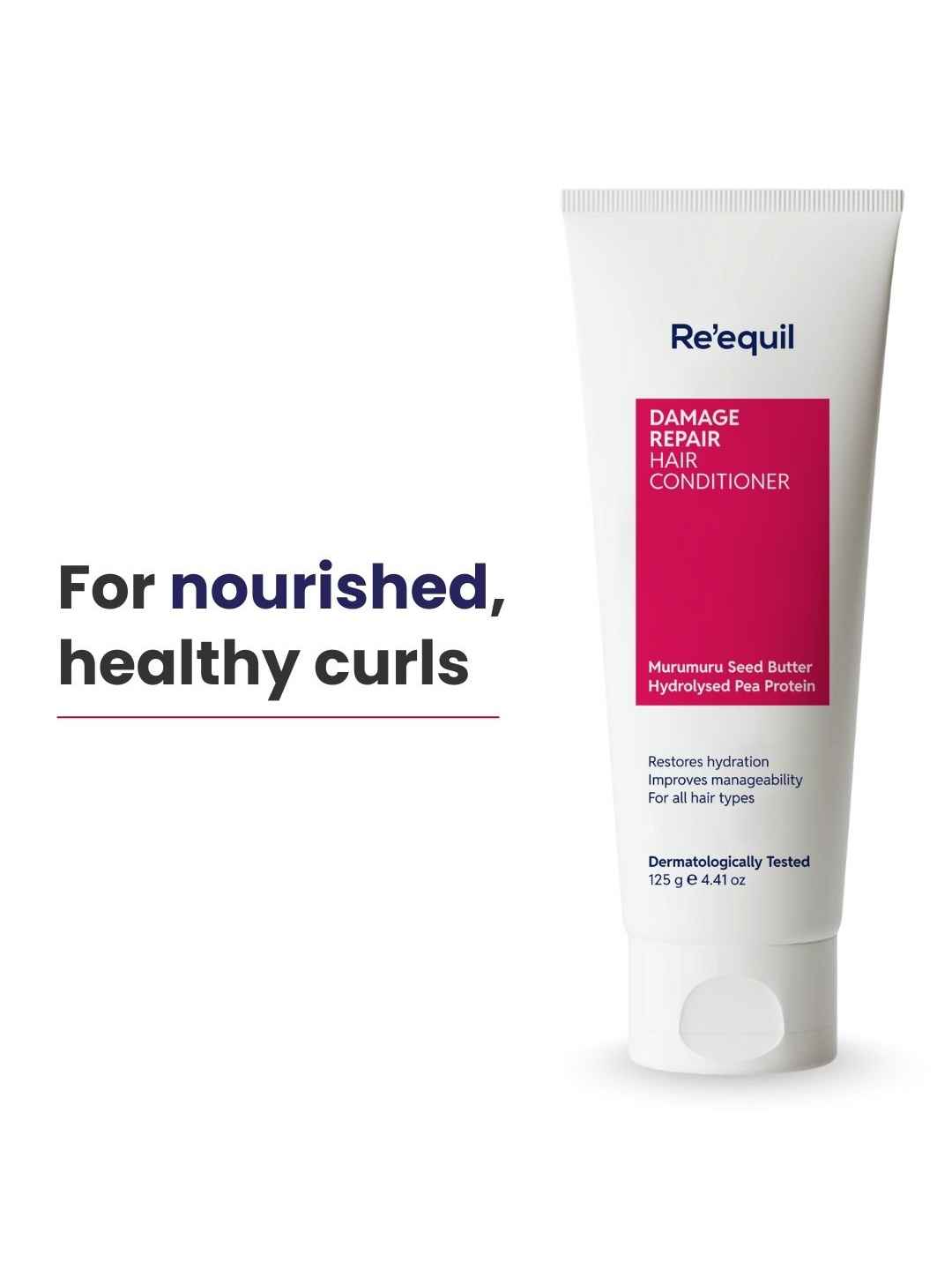 Reequil Damage Repair Conditioner with Murumuru Seed Butter - 125 g