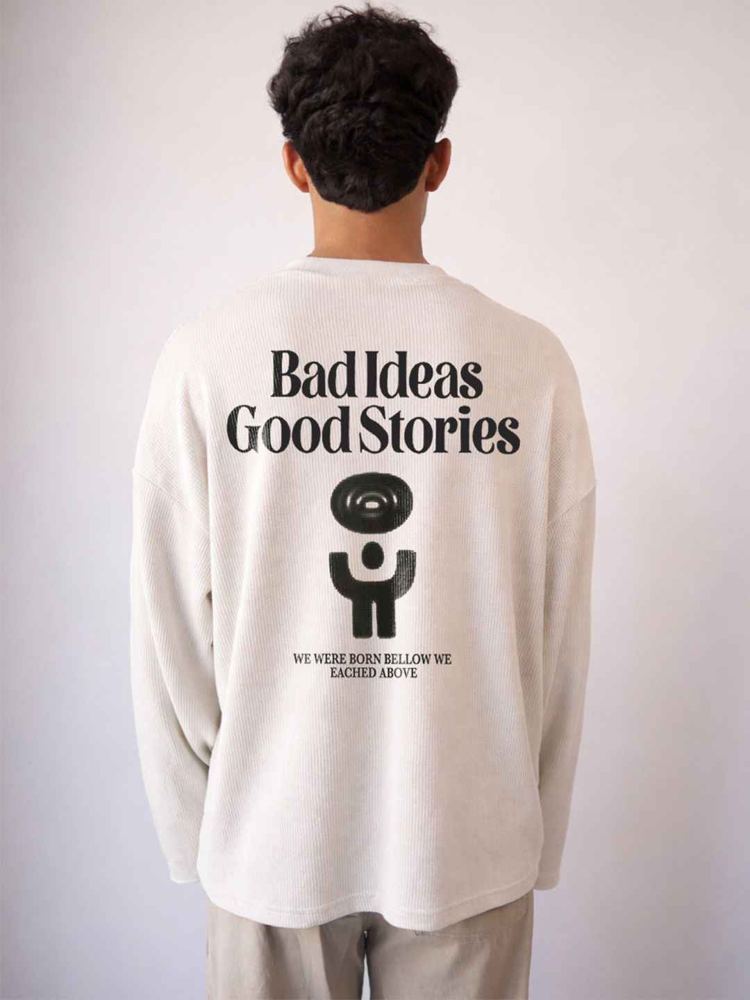 BDSQUARE Men Typography Printed T-shirt
