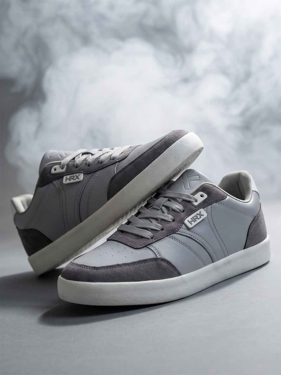 HRX by Hrithik Roshan Men Textured Sneakers - Image 1