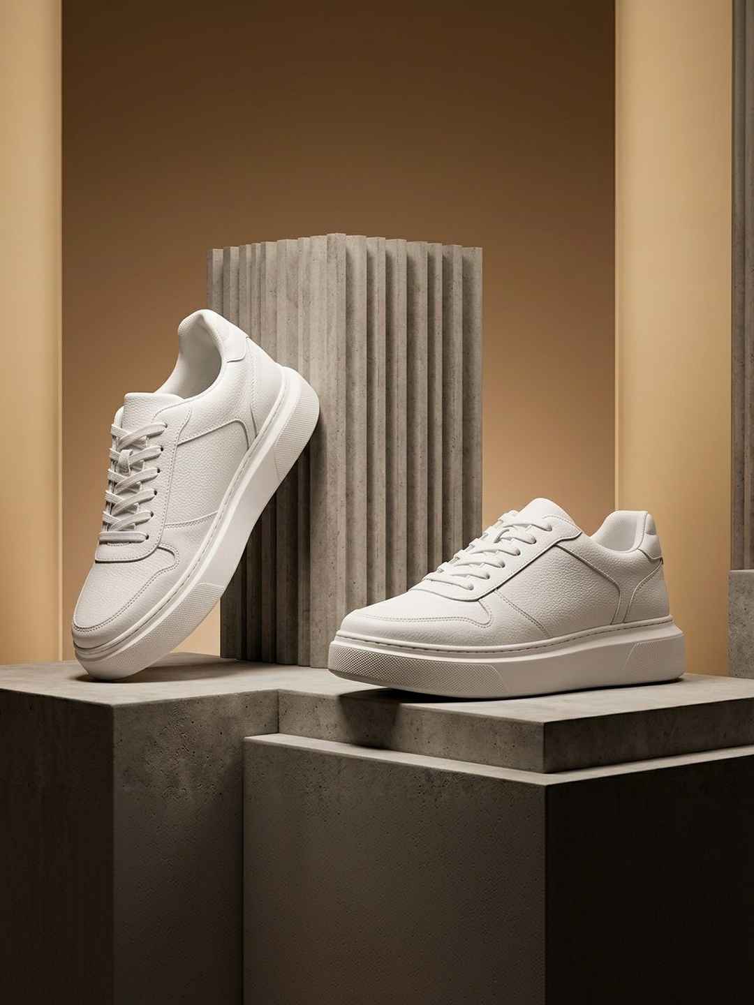 Robbie Jones Men PU Sneakers - Image 1