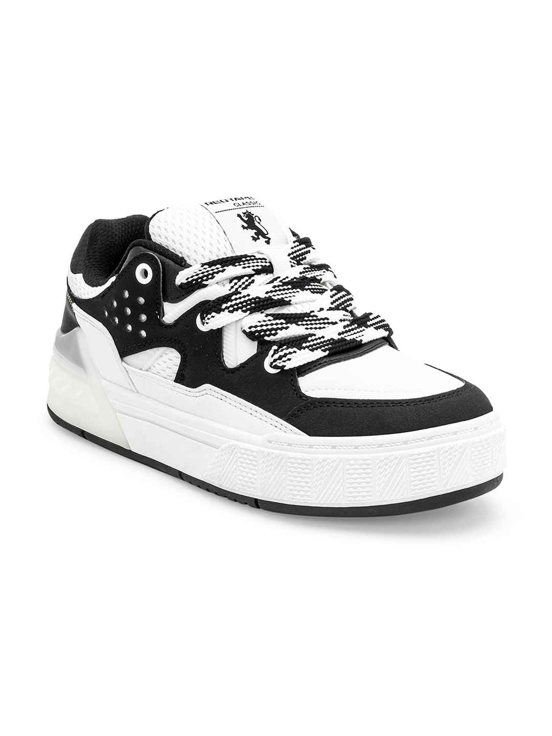 Red Tape Men Solid Lace Up Memory Foam Sneakers (Red)