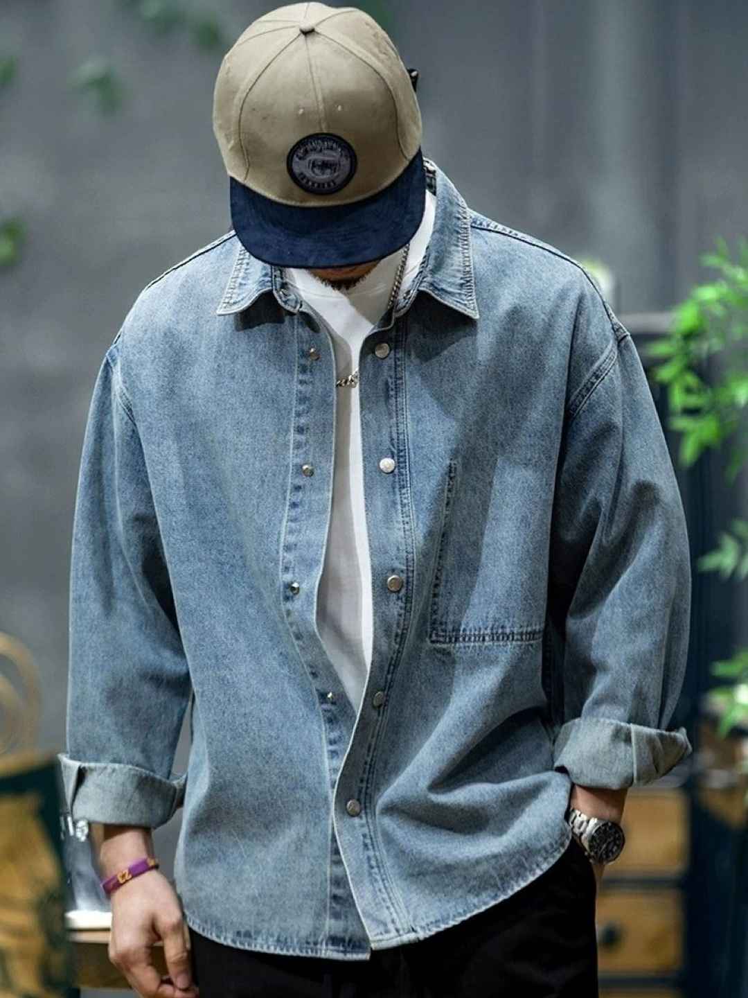StyleCast Men Original Faded Casual Shirt