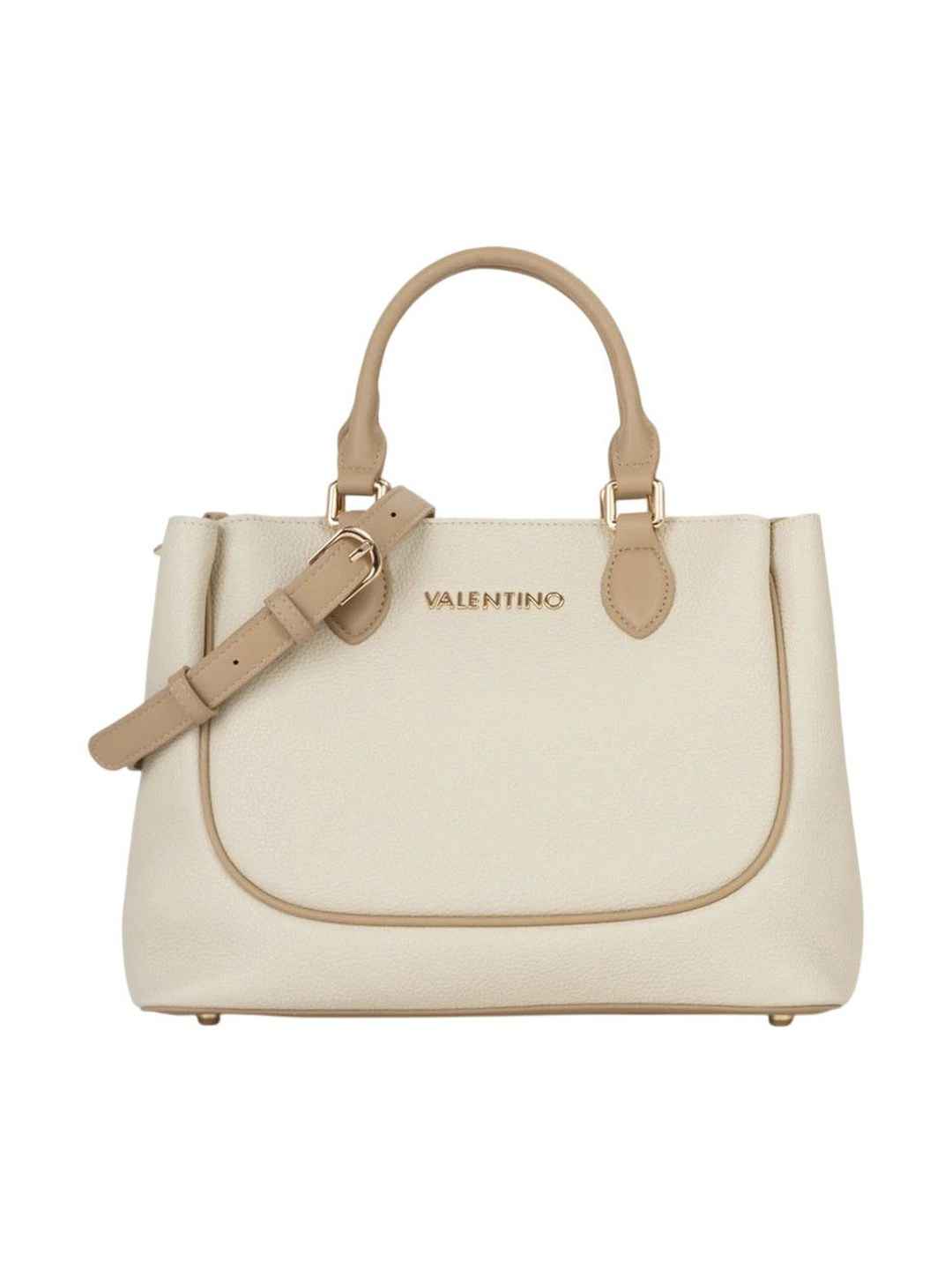 Mario Valentino Off White Daphne Re Small Satchel - Image 1