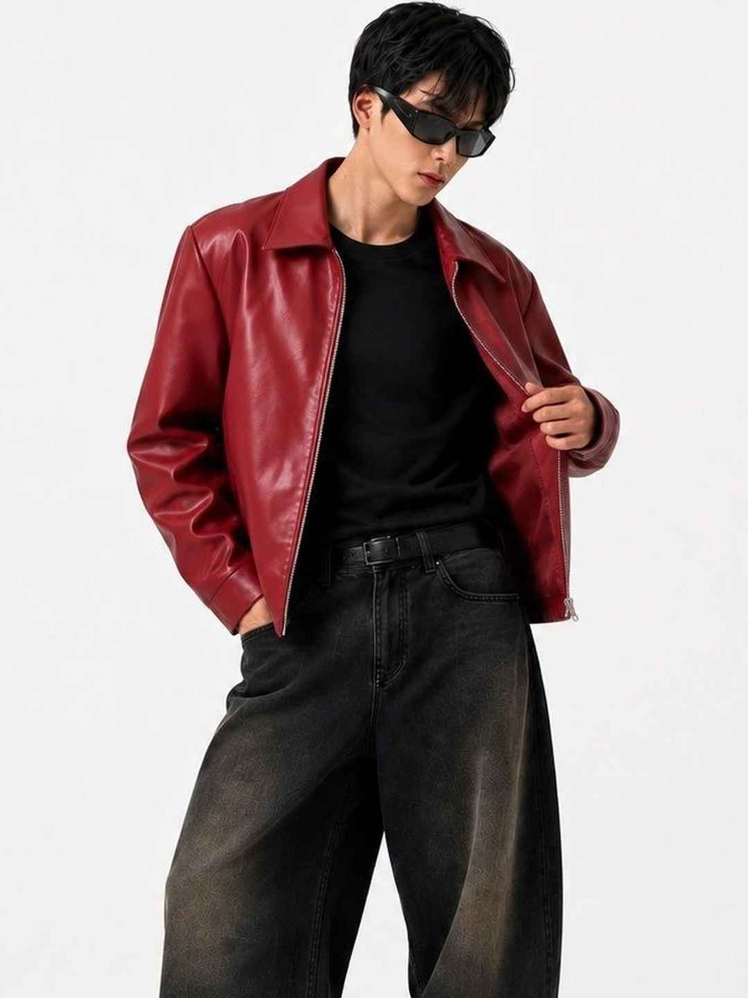 Gigavibe Men Leather Jacket - Image 1