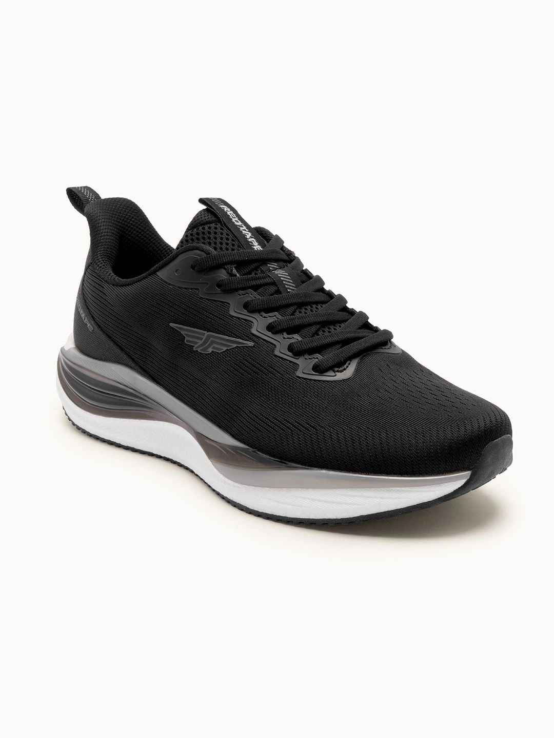 Red Tape Men Mesh Running Shoes Red - Image 1