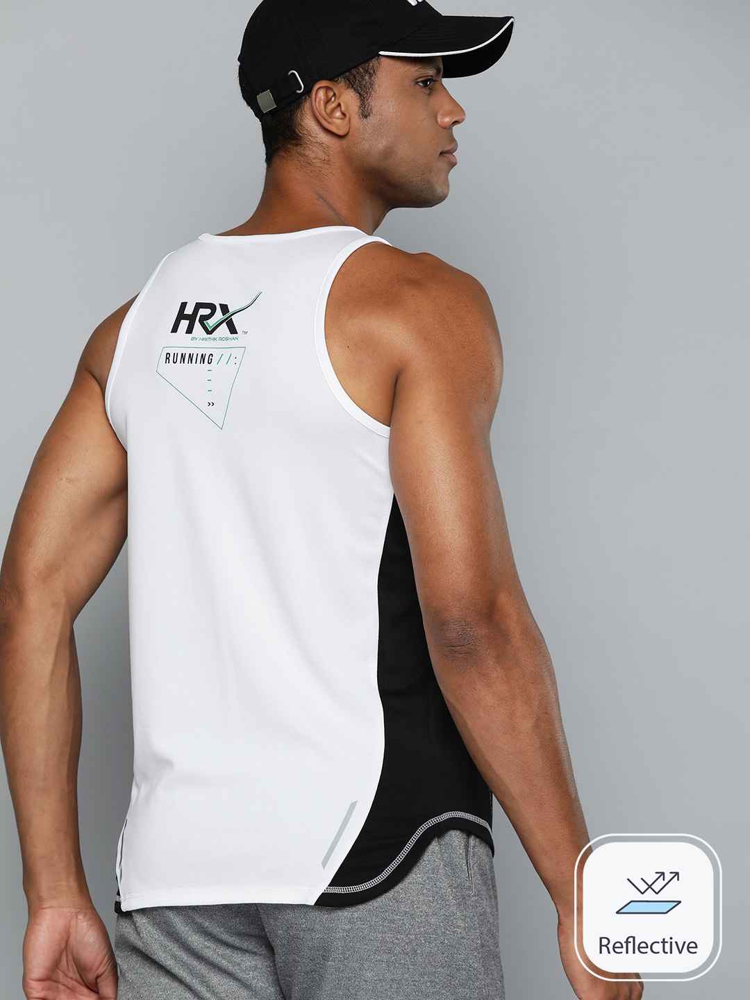 Buy HRX By Hrithik Roshan Rapid Dry Colourblocked Sleeveless