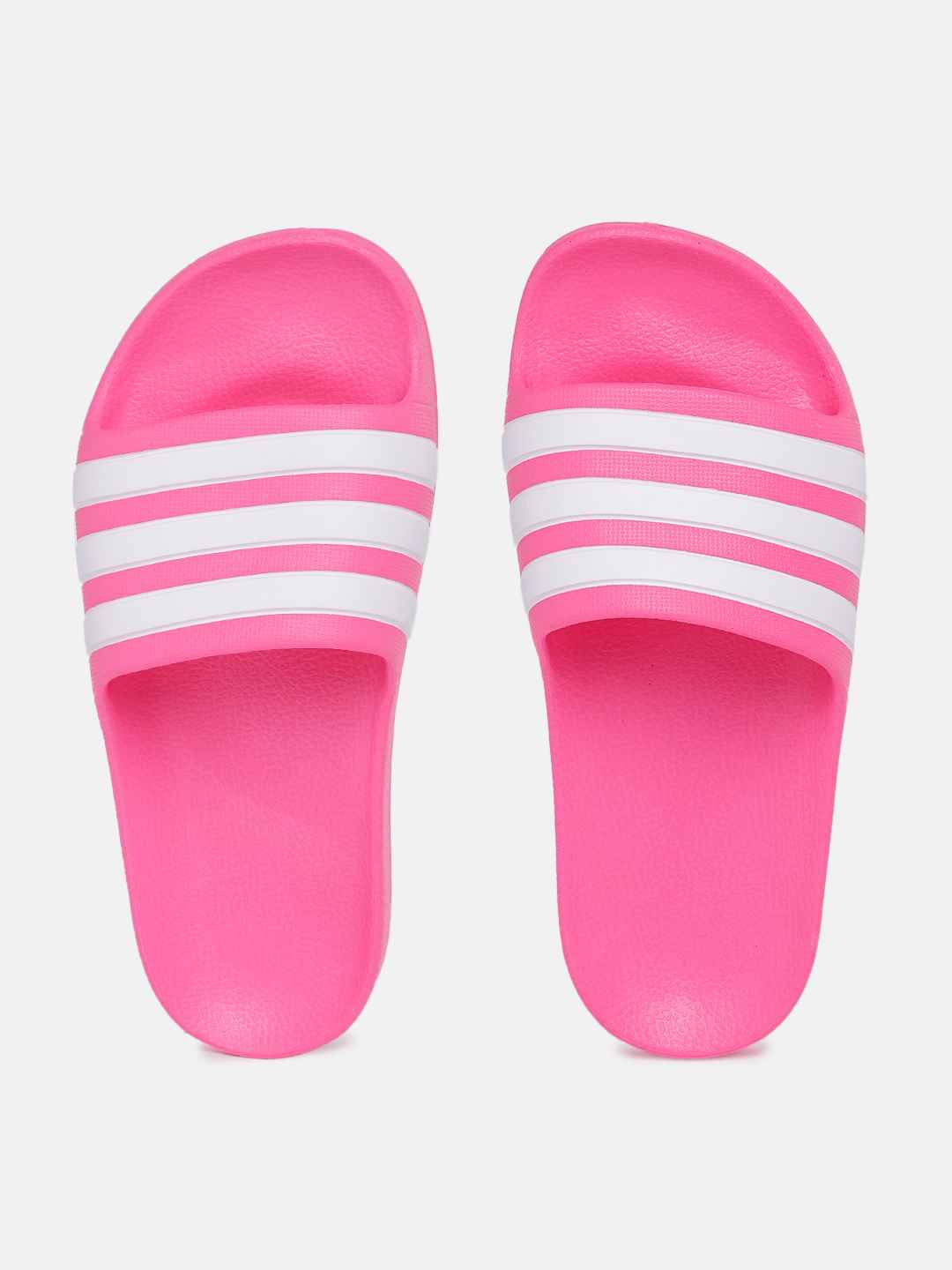 Buy ADIDAS Kids Adilette Aqua Striped Sliders Flip Flops for