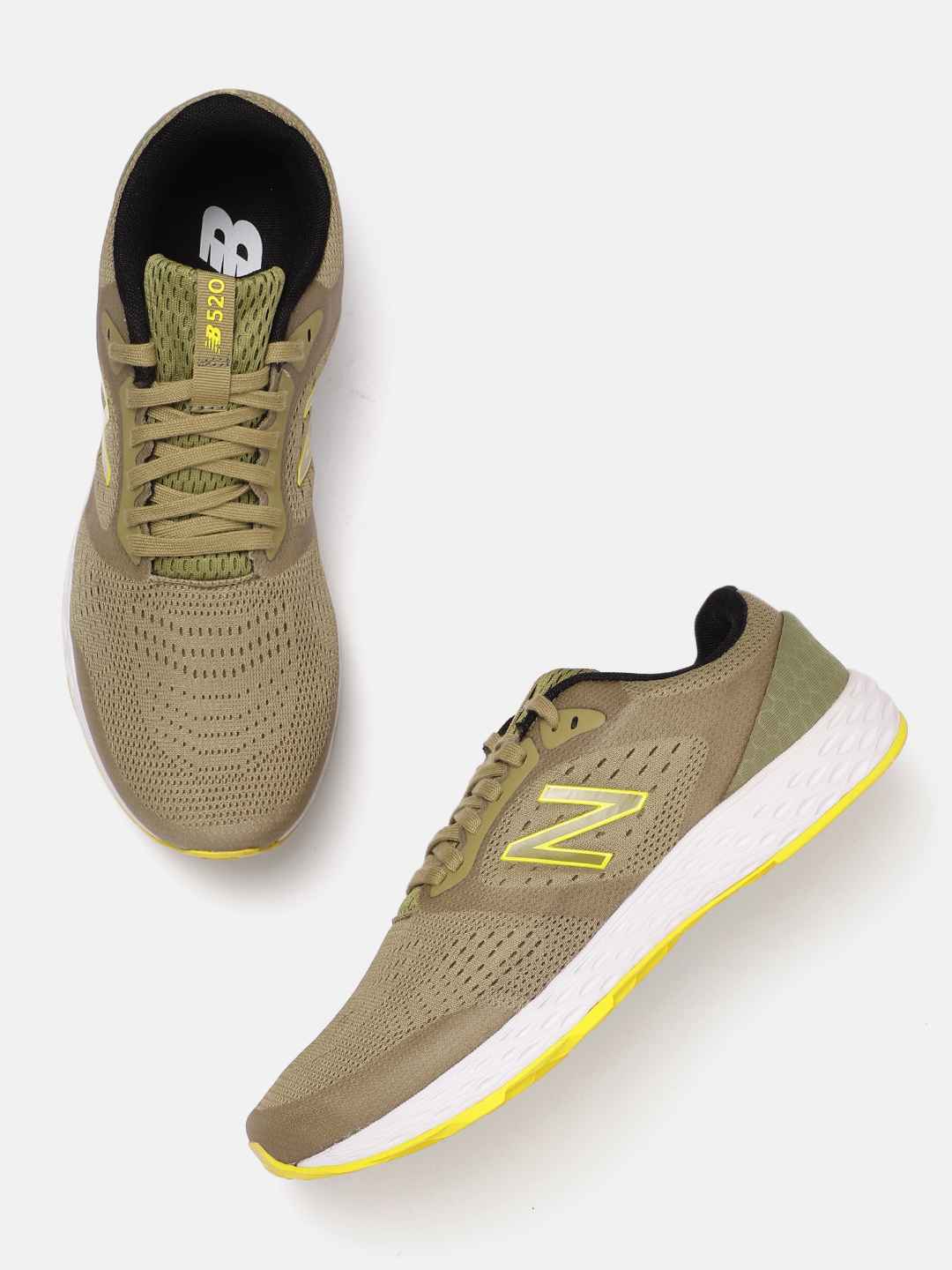 Running Shoes New Balance Khaki 520 Trainers Running Shoe New
