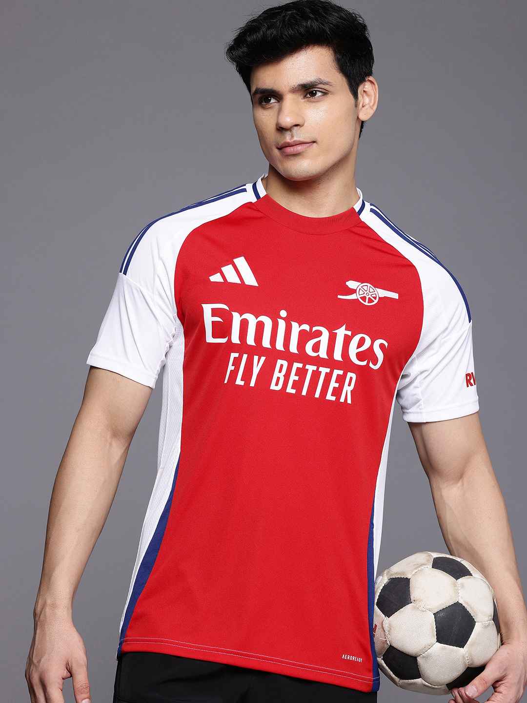 Buy ADIDAS Arsenal 24/25 Home Slim Fit Jersey Tshirts for Men - Main Image