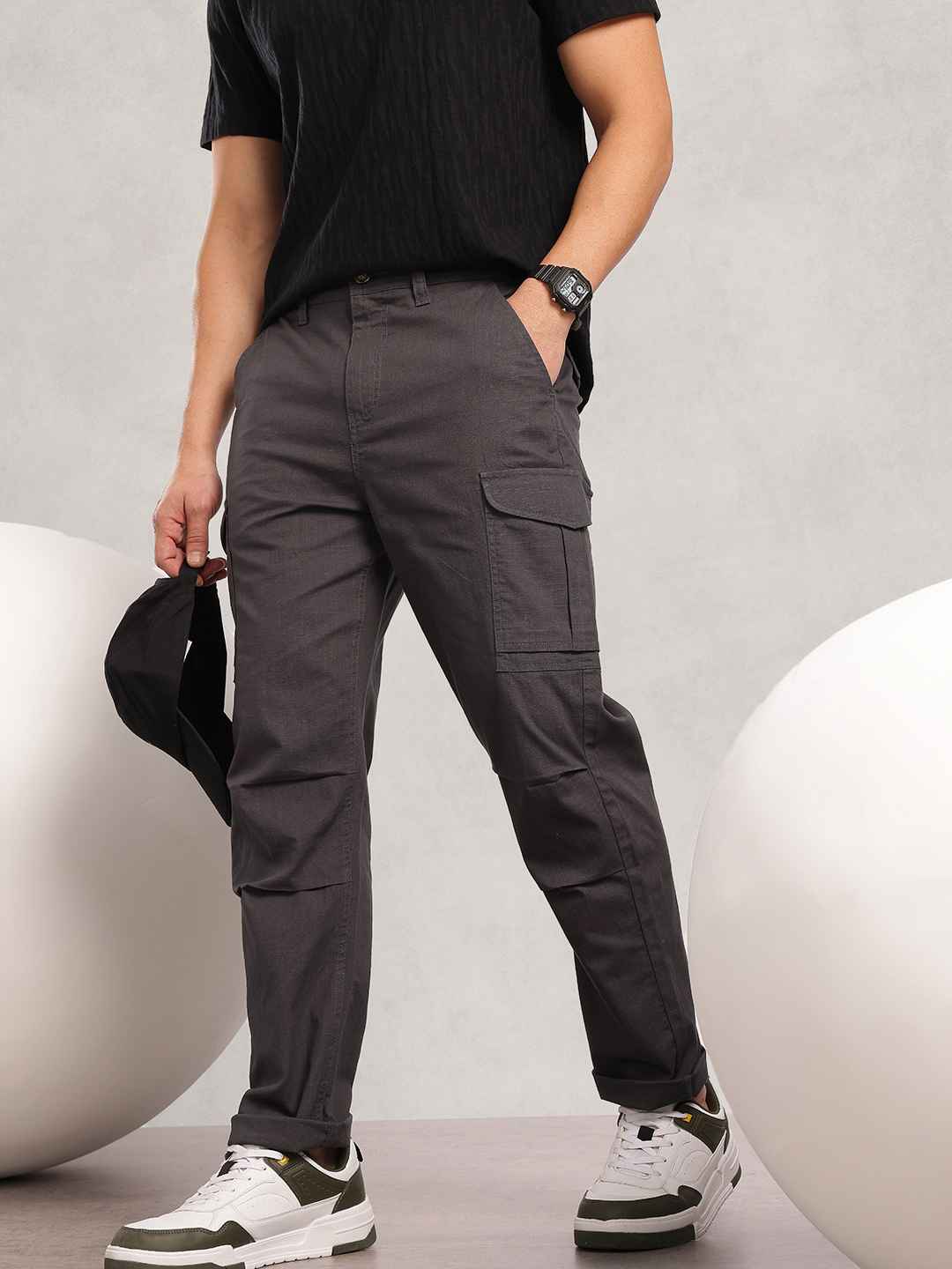Nautica Men Smart Easy Wash Cargo Trousers - Image 1