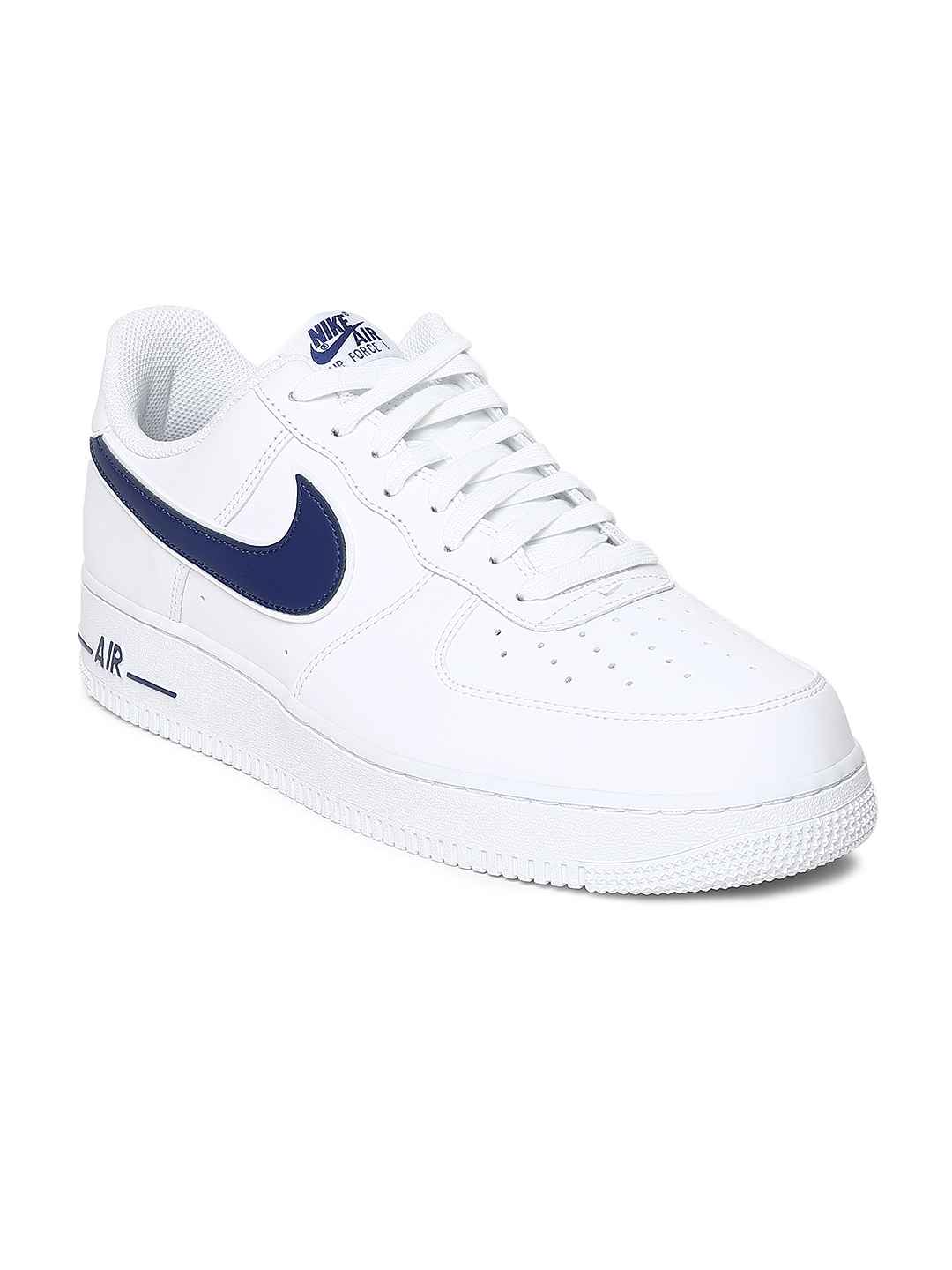 Buy Nike Men White Air Force '07 Leather Sneakers Casual