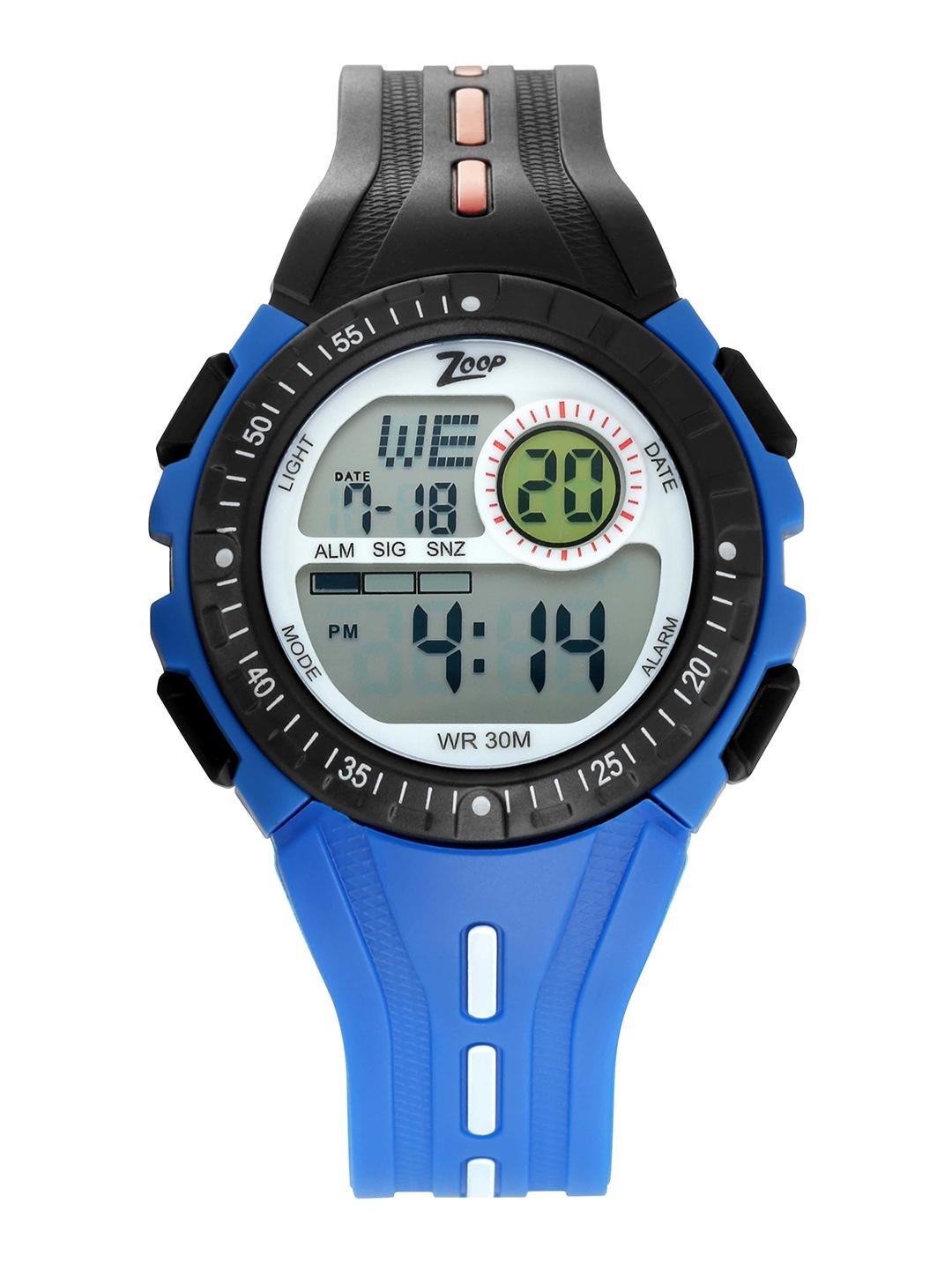 Buy ZOOP from TITAN Unisex Kids Grey Digital Watch 16007PP04
