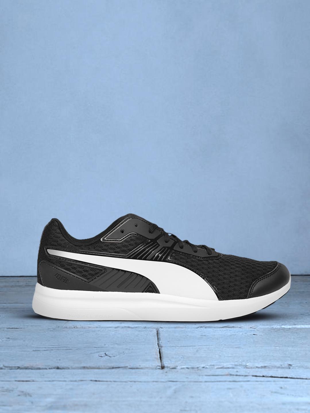 Buy Puma Unisex Black White Escaper Pro Core Running Shoes