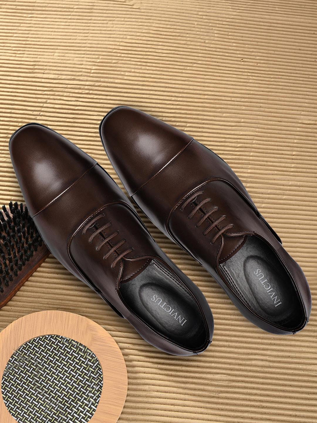 Buy INVICTUS Men Brown Formal Oxford Shoes Formal Shoes for Men