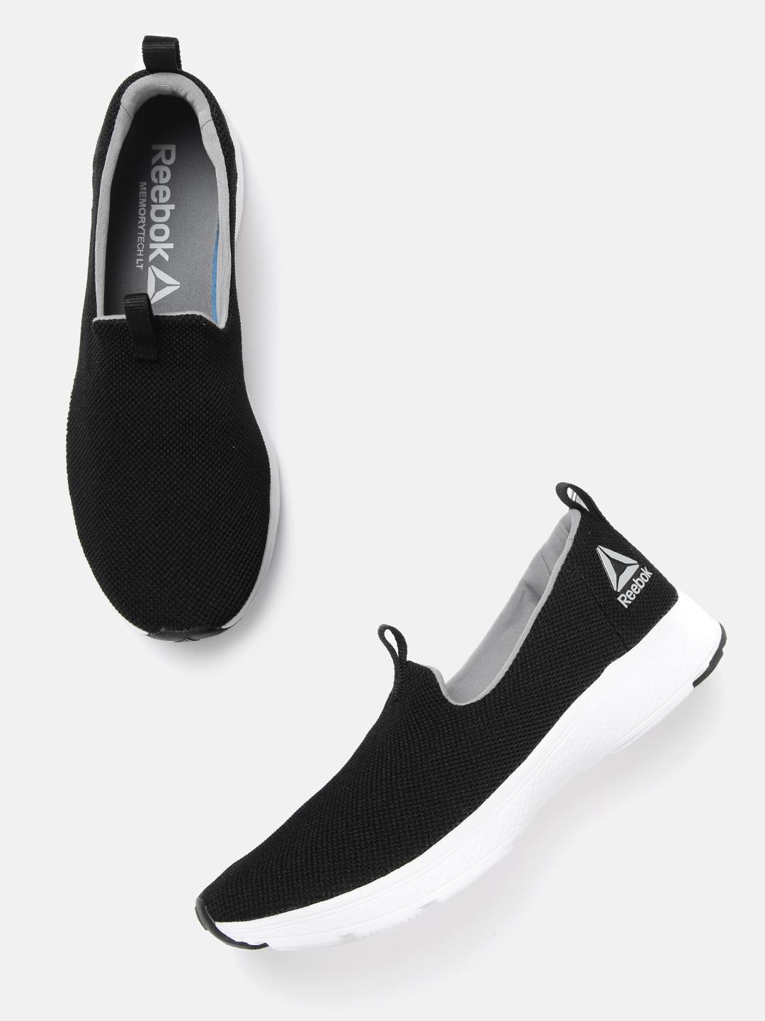 Buy Reebok Men Black Zeal Advanced LP Slip-On Walking Shoes