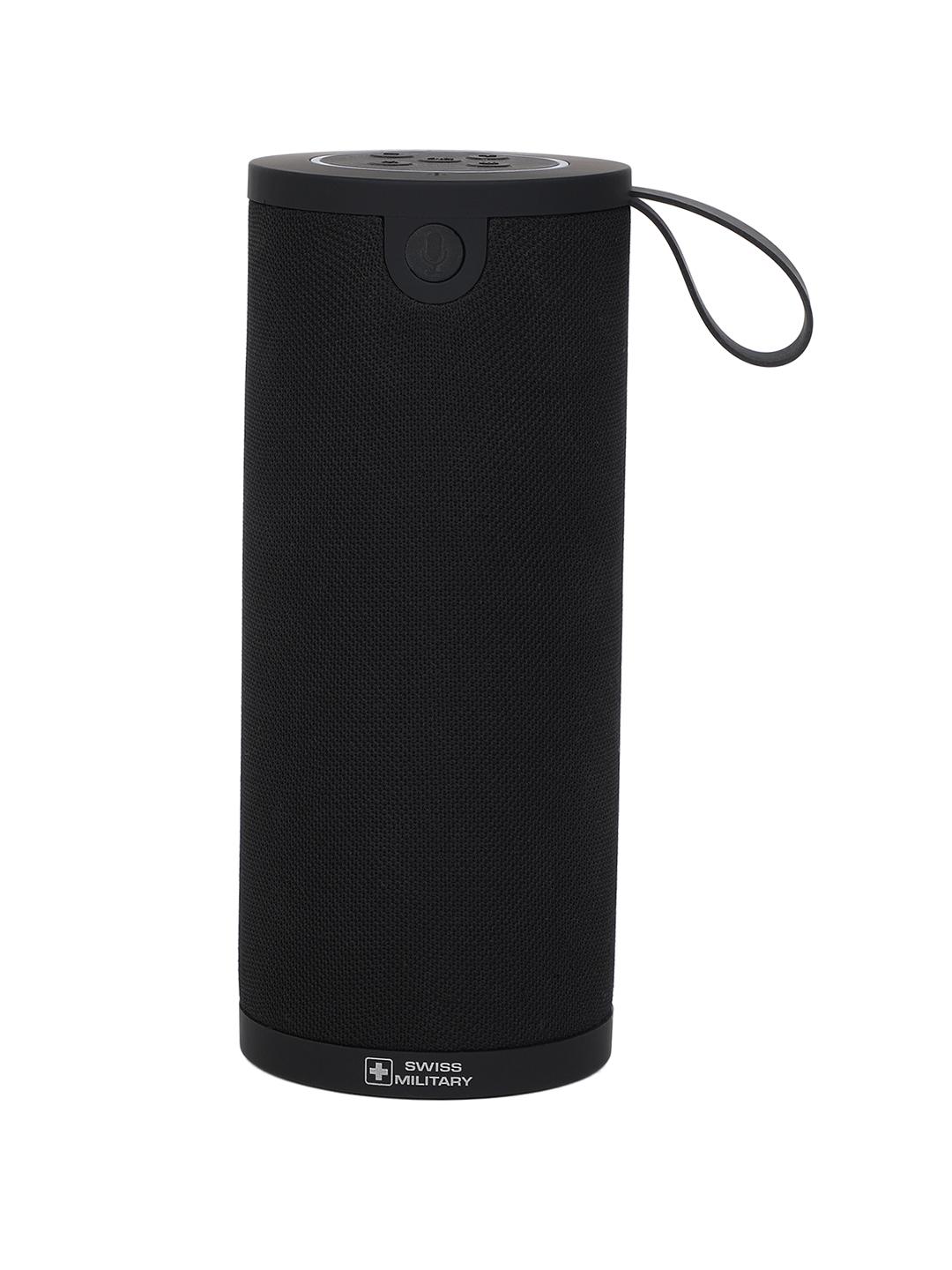 Buy SWISS MILITARY Black Voice Assistant Wireless Speaker TZ01